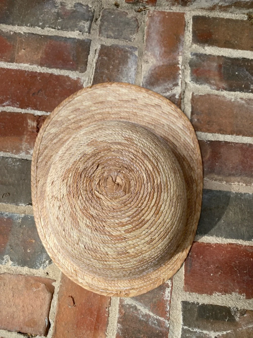 Baseball style straw hat - Picture 5 of 10